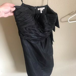 Little black strapless dress